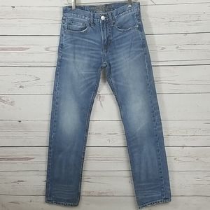Mens AE Slim Straight Jeans